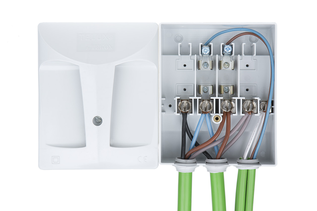 Caja cableada