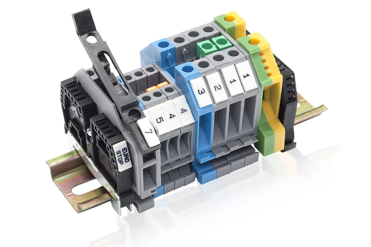 Bornas para cuadros elctricos EURO